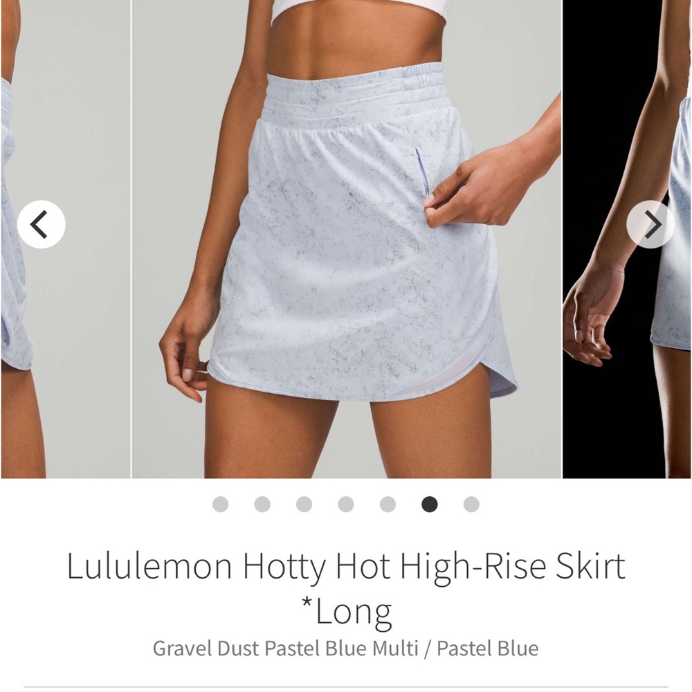 LULULEMON HOTTY HOT SKIRT